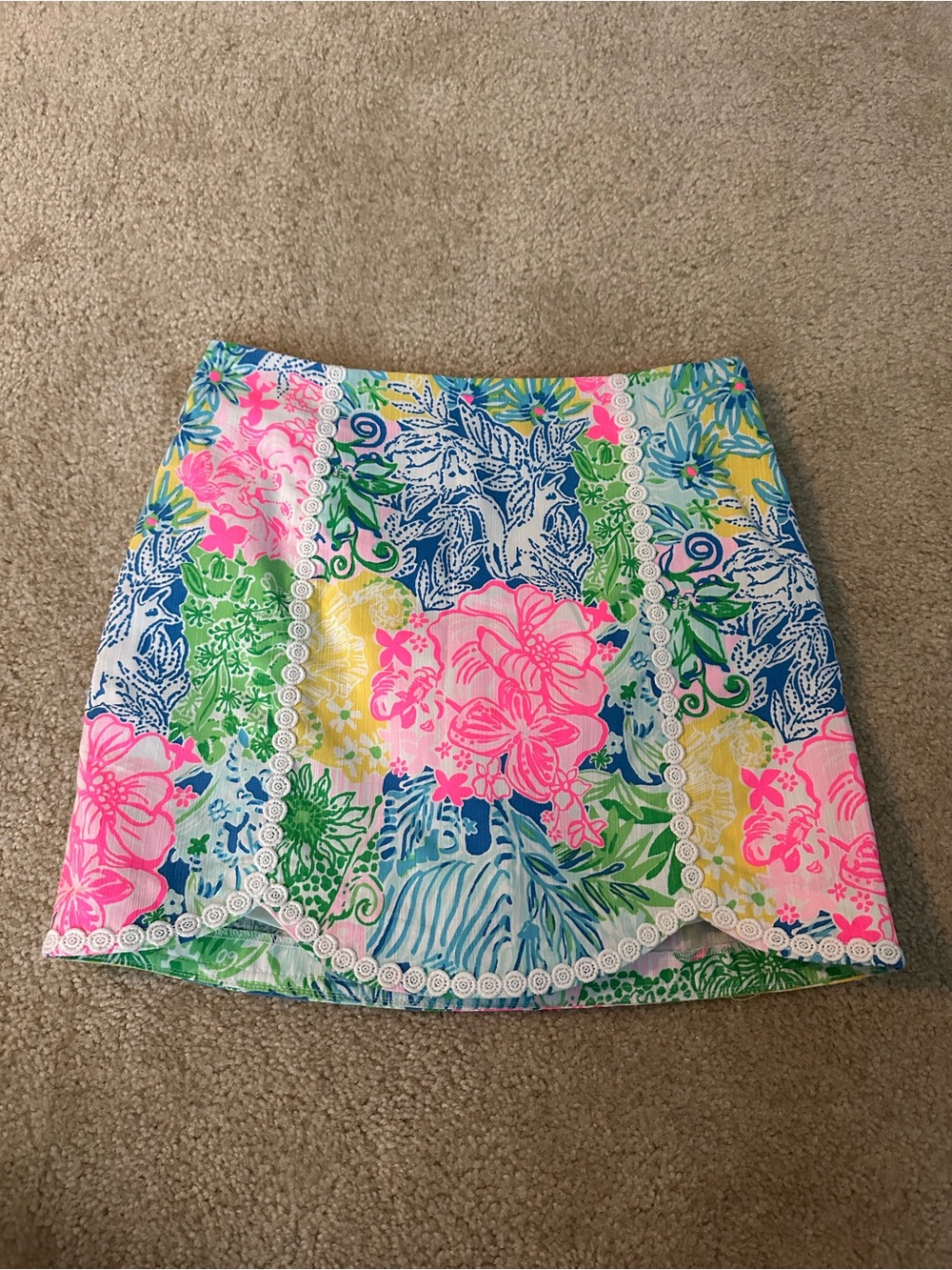 Lilly Pulitzer Patty Skort in Multi Cheek to Cheek